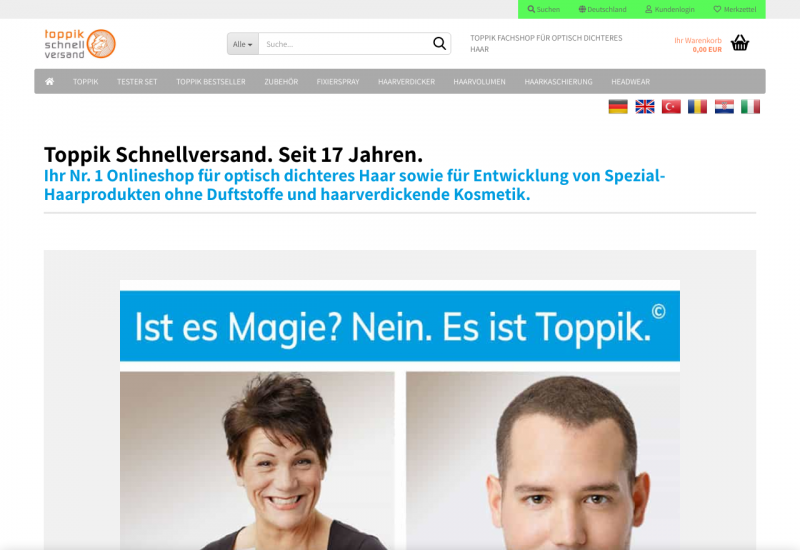 Toppik-Schnellversand