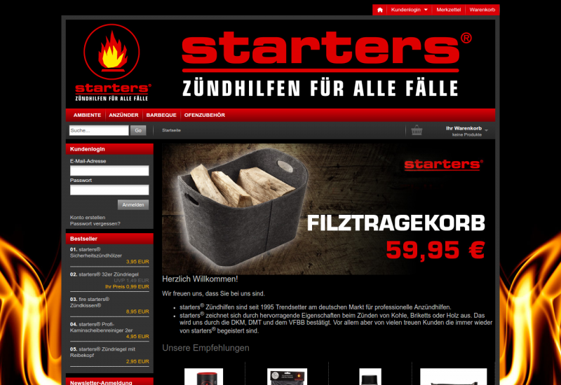 Starters - Zündhilfen für alle Fälle