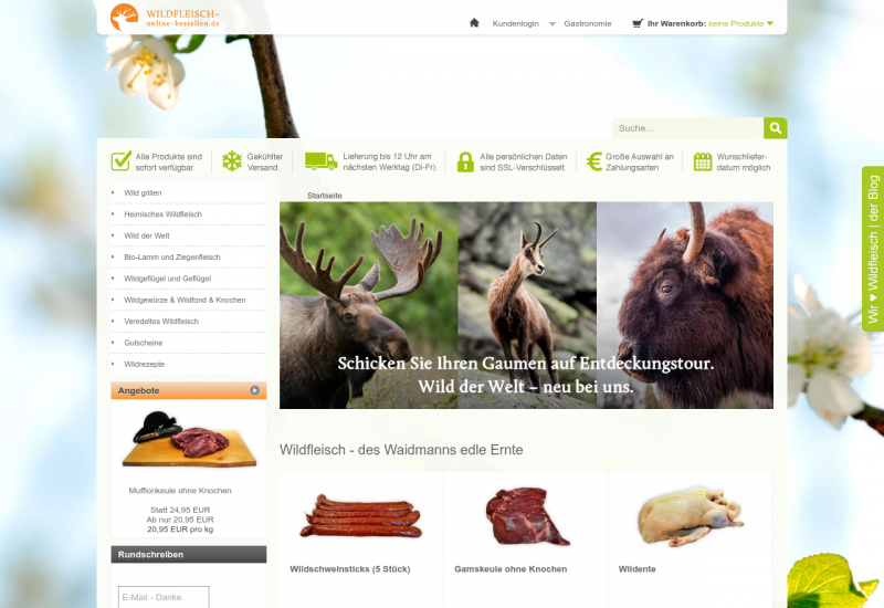 Wildfleisch online