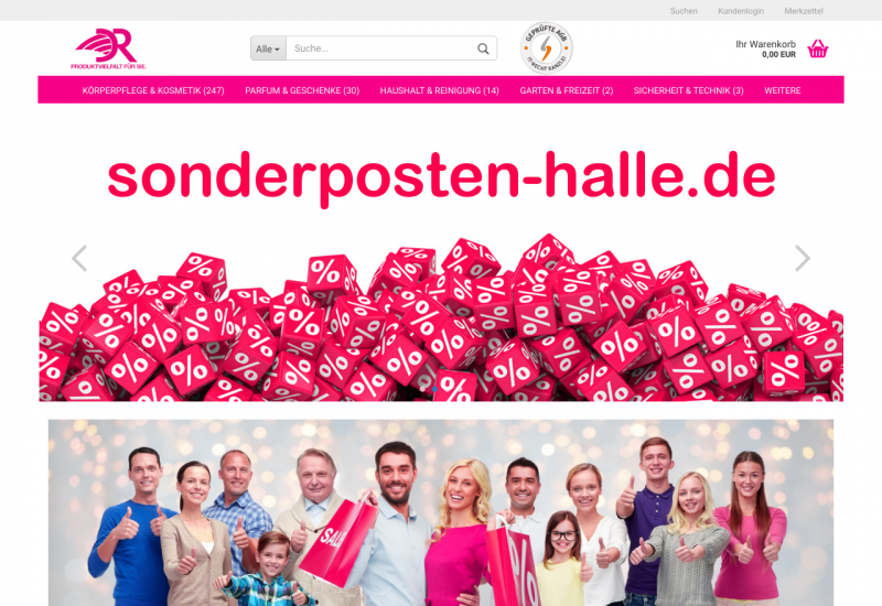 Sonderposten-Halle