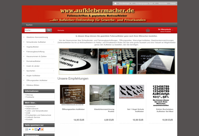 aufklebermachershop.de