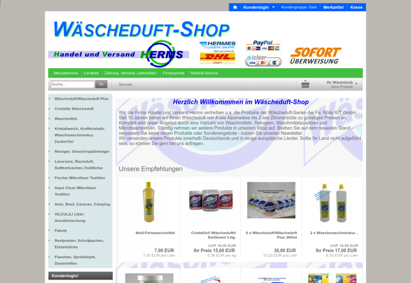 waescheduft-versand.de