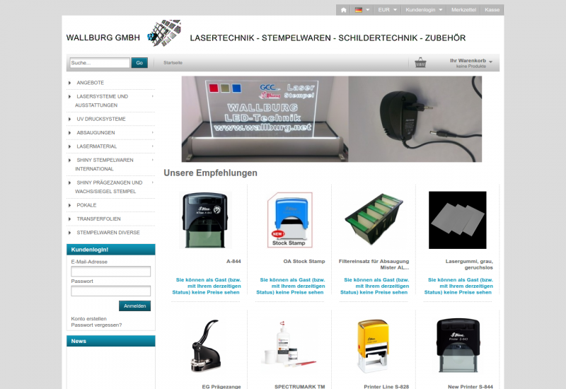 Wallburg GmbH Lasersysteme