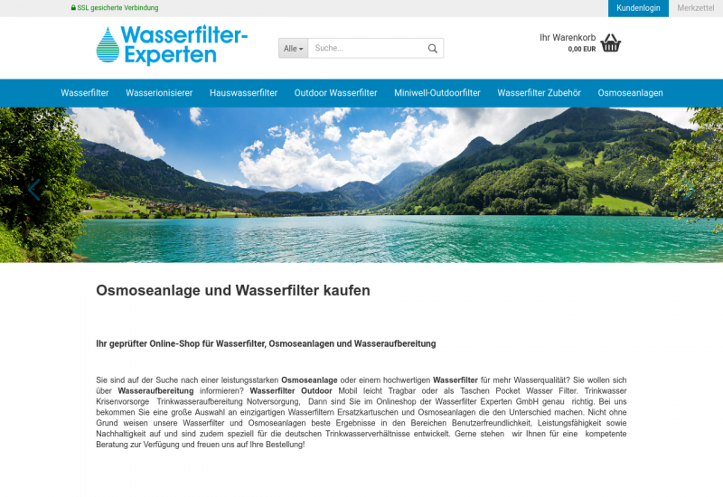 Die Wasserfilter Experten