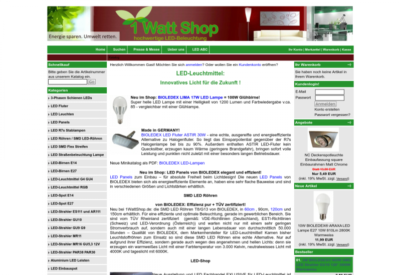 1 Watt Shop.de