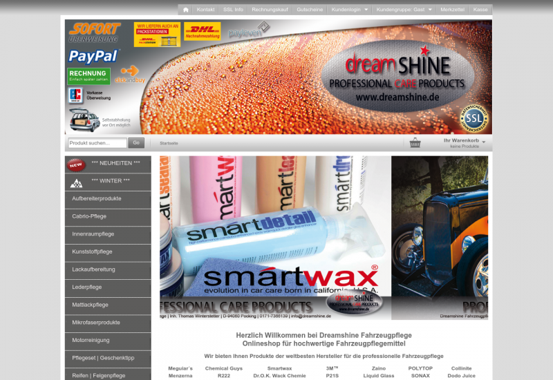 www.dreamshine.de