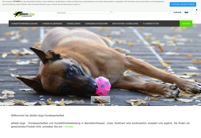 athletic-dogs Hundesportartikel