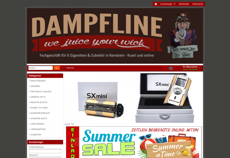 DAMPFLINE 