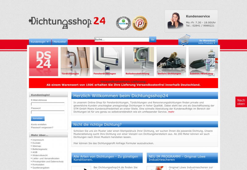 dichtungsshop24.de