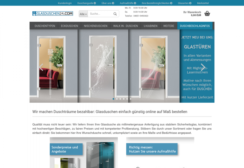 GLASDUSCHEN24.COM